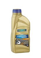 Вилочное масло ravenol forkoil medium 10w (1л) new